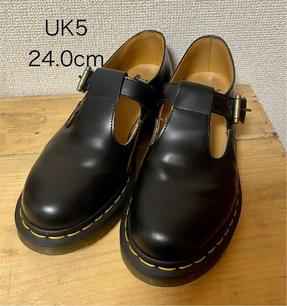 ドクターマーチン Dr Martens POLLEY Tバーシューズ