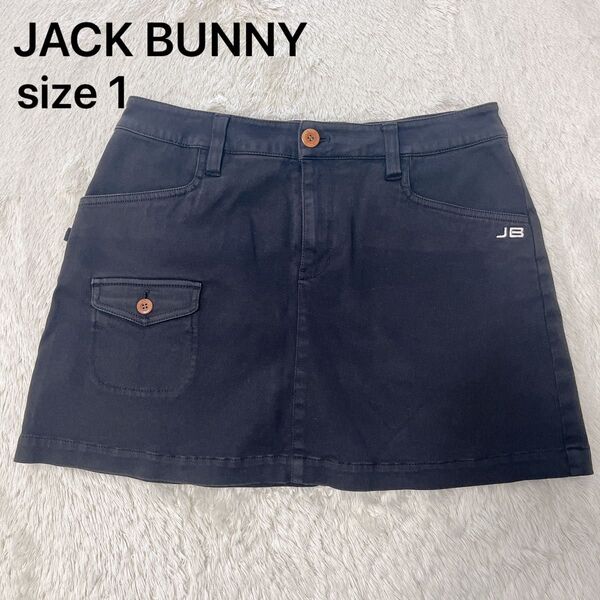 JACK BUNNY ジャックバニー ゴルフウェア スカート インナー付き ストレッチスカート M