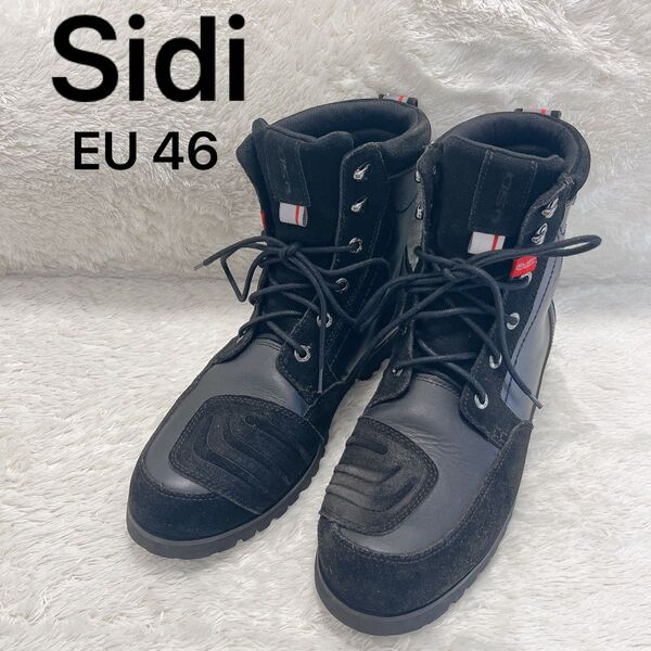 Sidi Arcadia シディ アルカディア オートバイブーツ ライディングブーツ EU 46 黒 ブラック