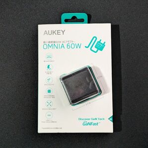 未開封 AUKEY Omnia 60W USB Type-C 充電器 GaN