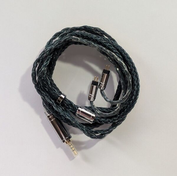 Tripowin Zonie 16芯銀メッキケーブル 2.5mm/0.78mm 2pin