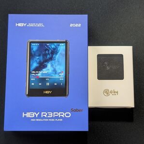 HiBy R3 Pro Saber 2022 ブラック レザーケース付き DAP LDAC