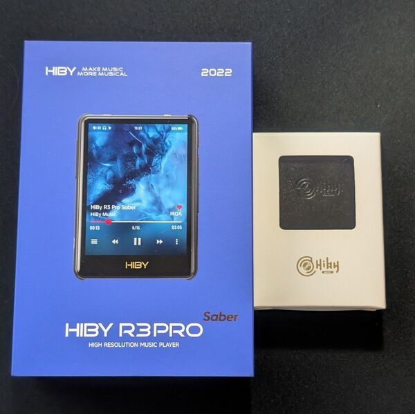 HiBy R3 Pro Saber 2022 ブラック レザーケース付き DAP LDAC