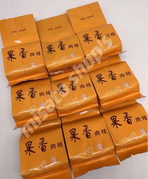 人気武夷岩茶 果香肉桂 15袋 中国茶