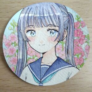 【ドローイング⑨】手描きイラスト 原画 ミニカード