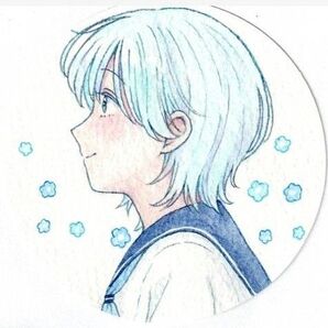 【ドローイング③】手描きイラスト 原画 ミニカード