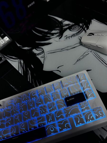 極美品 attack shark x68he ほぼ新品 キーボード Keyboard アタックシャーク