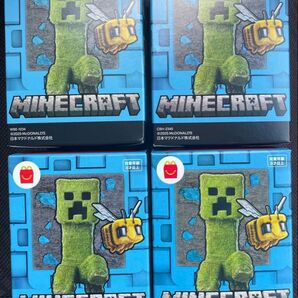 【第1弾4種コンプリートセット】マクドナルド マインクラフト ハッピーセット