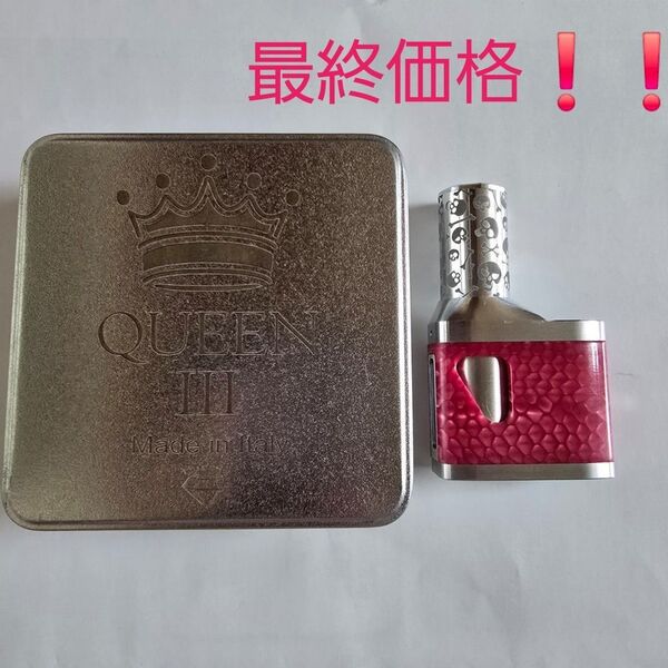 Telli's MOD Queen3 SBS DNA60C MOD Italy vape 電子タバコ