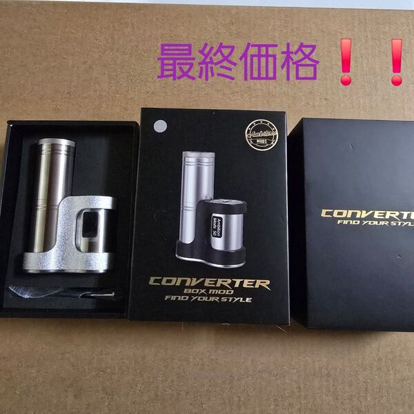 Ambition MODS CONVERTER BOX MOD vape 電子タバコ