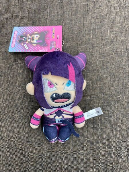 キーホルダー ぬいぐるみ CAPCOM がんばれジュリちゃん マスコット スト6 ストリートファイター