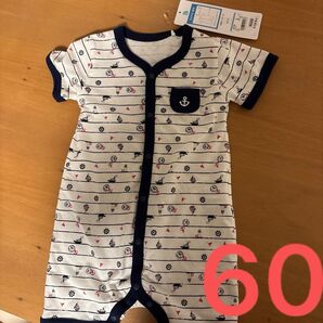 【新品タグ付き】半袖プレオール ベビー服