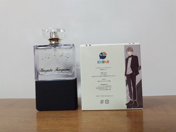 にじさんじ オードパルファム 加賀美ハヤト 50ml、【追加】にじさんじ くら寿司 オリジナル缶バッジ 加賀美ハヤト