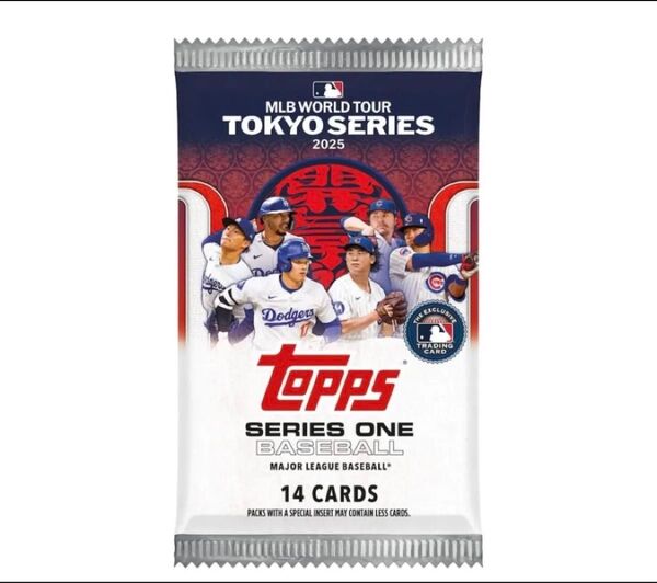 新品未開封★1パック★Topps MLB-SERIES 1 2025 MLB TOKYO SERIES 開幕戦 完売品 box