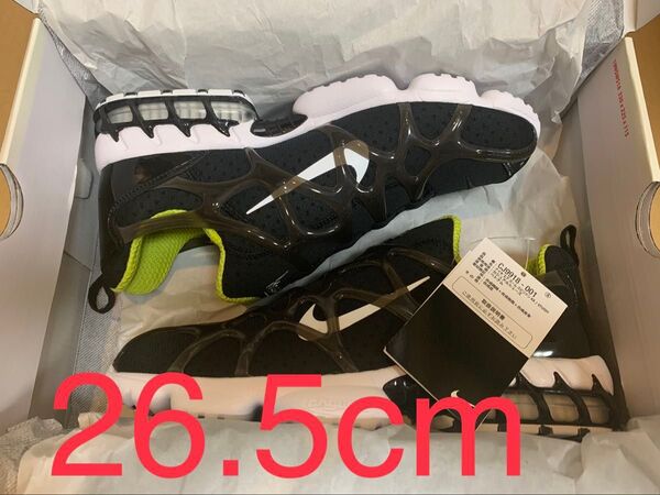 新品未使用品★26.5cm★stussy Nike air zoom spiridon Kikuni black