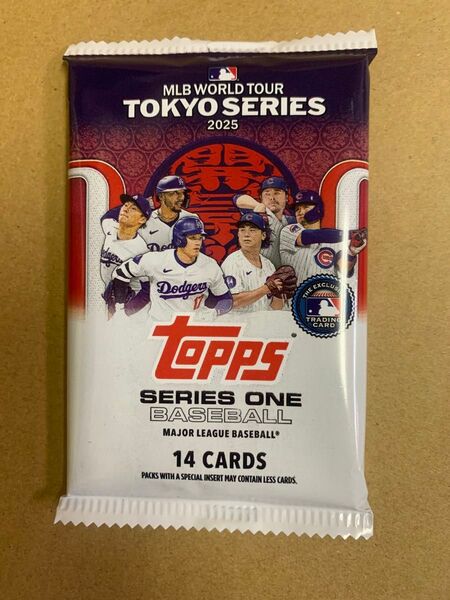 新品未開封★1パック★Topps MLB-SERIES 1 2025 MLB TOKYO SERIES 開幕戦 完売品 box