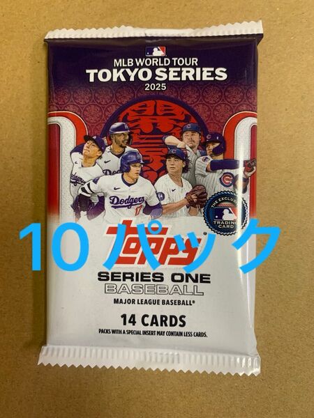 新品未開封★10パック★Topps MLB-SERIES 1 2025 MLB TOKYO SERIES 開幕戦 完売品 box