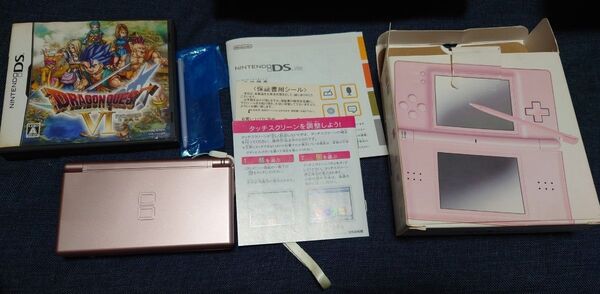 お値引き不可 ニンテンドーDS Lite(ノーブルピンク) ドラゴンクエストⅥ セット