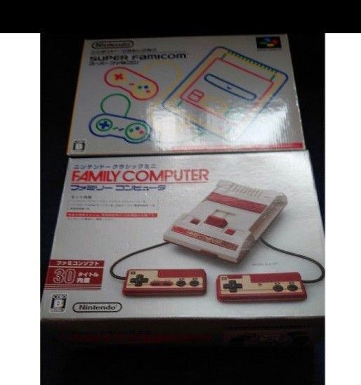 お値引き不可 ニンテンドークラシックミニ スーパーファミコン ファミリーコンピュータ セット