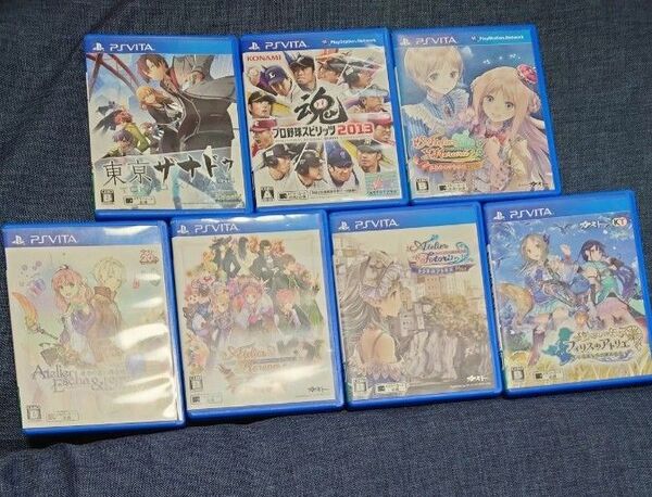 お値引き不可 PS Vita ゲームソフトセット アトリエシリーズなど