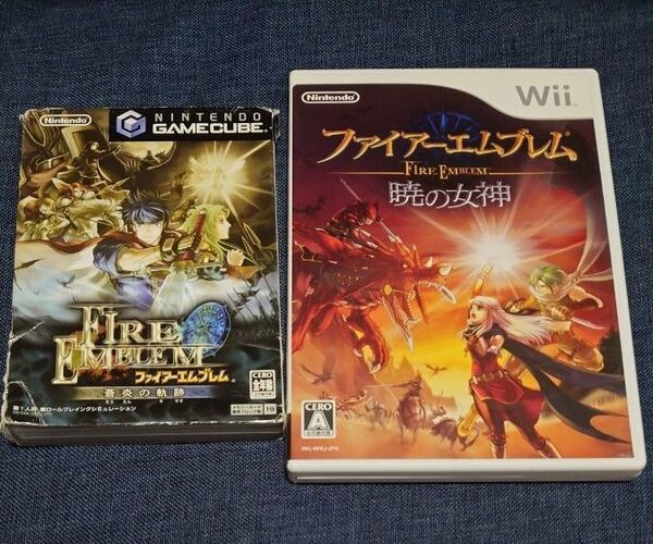 お値引き不可 GC ファイアーエムブレム蒼炎の軌跡 Wii 暁の女神 セット