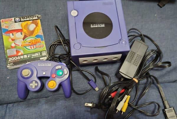 お値引き不可 ゲームキューブ NINTENDO GAMECUBE バイオレット 本体
