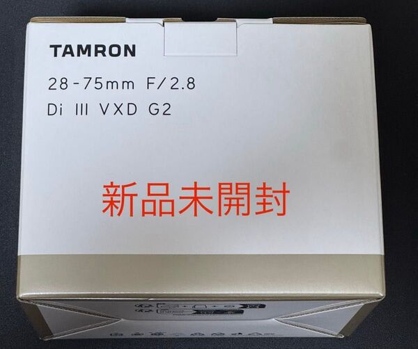 タムロン 28-75mm F/2.8 Di III VXD G2(Model A063)