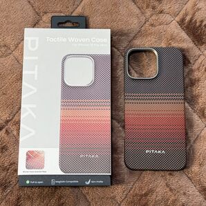 PITAKA iPhone 16 Pro Max 浮織ケース Sunset