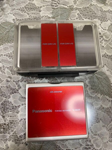 「ジャンク品」パナソニック Panasonic ポータブル MDプレーヤー SJ-MJ59