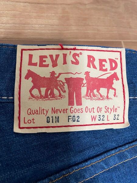 リーバイスレッド 2002AW 01M F02 W32 クロアチア製 s Levi