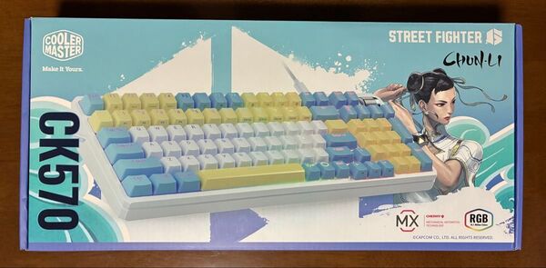 COOLER MASTER CK570 SF6 Chun-Li CK-570-MCCR1-US 赤軸