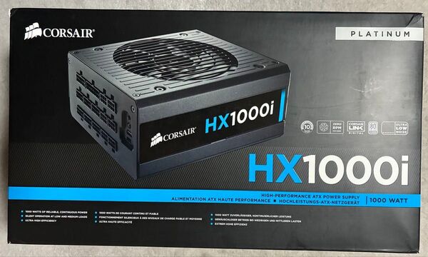 Corsair HX1000i CP-9020074-JP 12VHPWRケーブル付き