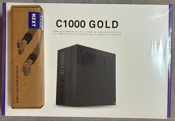 NZXT C1000 Gold 2022 PA-0G1BB-JP 1000W 12VHPWRケーブル付き