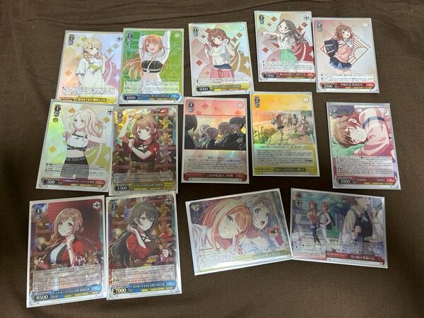 学園アイドルマスター ヴァイスシュヴァルツ SR RR R セット売り+ノーマルカード多数