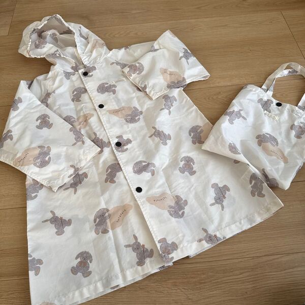 birthday バースデー futafuta フタフタ レインコート カッパ キッズ 雨具 子供用