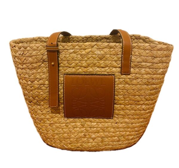 LOEWE ロエベ かごバッグ ラフィア ハンドバッグ トート