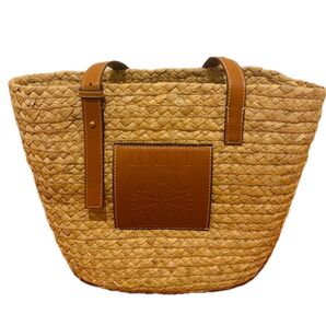 LOEWE ロエベ かごバッグ ラフィア ハンドバッグ