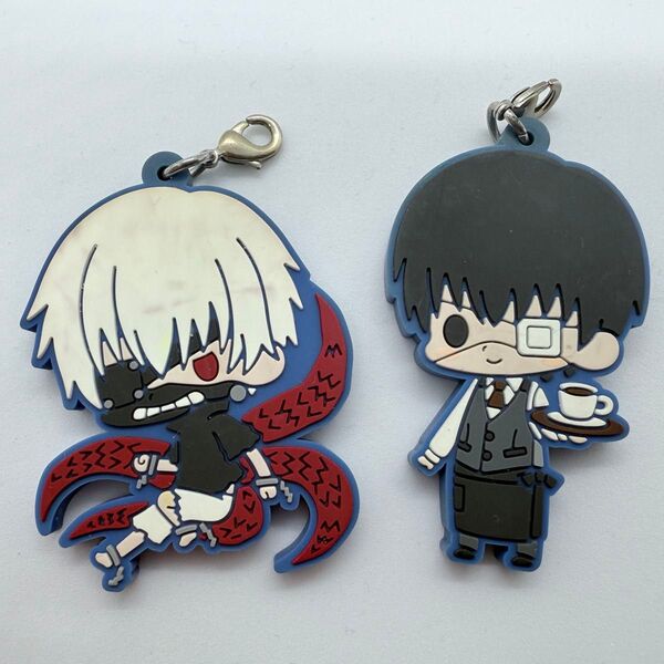 東京喰種 コトブキヤ 限定 ラバーストラップ 金木研 2種