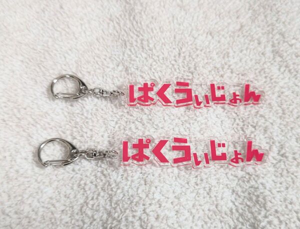 鹿島アントラーズ パクウィジョン ひらがなキーホルダー2っセット