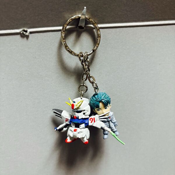 F91 キーホルダー シーブック ガンダム フィギュア