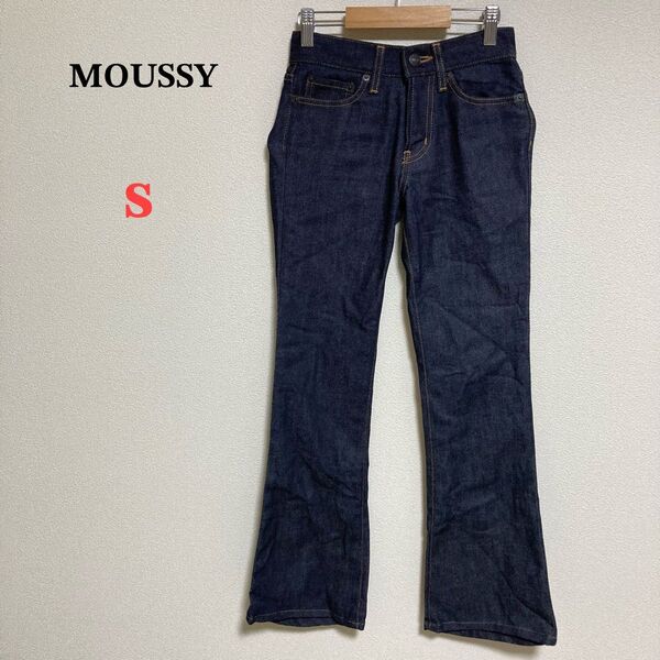 マウジー MOUSSY JEANS デニムパンツ フレア ブーツカット 24