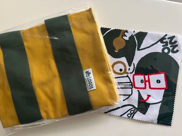 眼鏡市場 × LOGOS コラボトートバッグ オリジナルメガネ拭き