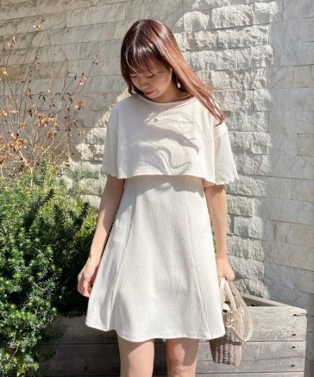 MAJESTIC LEGON 4wayカットミニワンピ