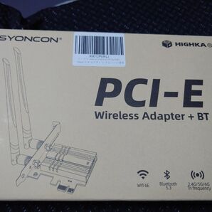 SYONCON AX-210 PCI-E Wireless Adapter + BT Wifi6E Bluetooth5.3