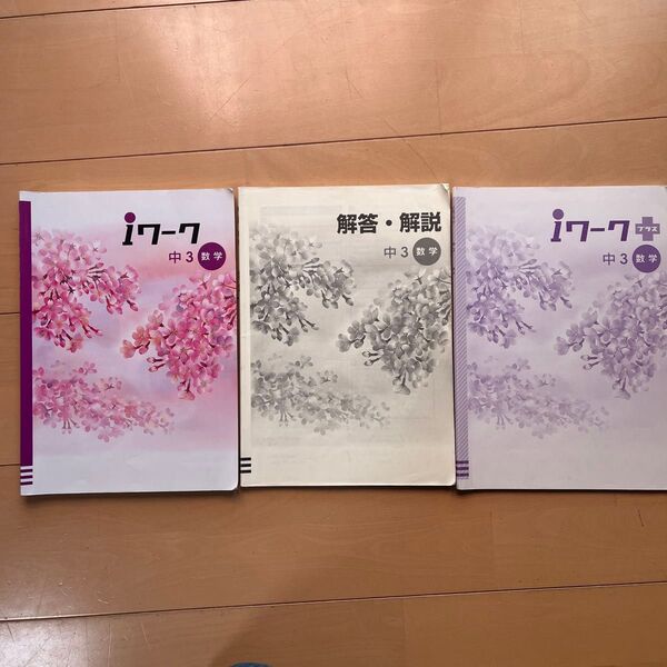 iワーク中3数学 解答・問題集セット