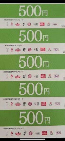 ワタミグループ共通クーポン券 有効期限2025