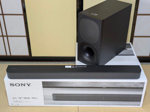 SONY 2.1chサウンドバー HT-S400 ホームシアターシステム