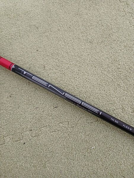 テーラーメイド TENSEI RED TM50/S ステルス純正シャフト スリーブ・グリップ付 ドライバー用