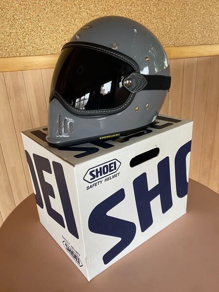 SHOEI EX-ZERO バサルトグレー Lサイズ 専用ゴーグル付