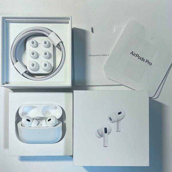 AirPods Pro 第2世代 am apple純正品 USB-C 限定保証期限内